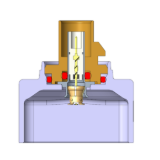 2-piece floating camera module