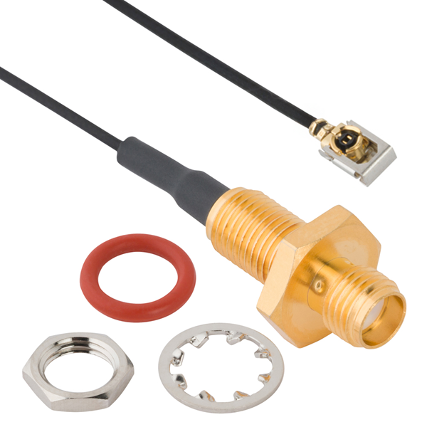132134 - SMA PCB Through Hole Straight Jack 50 Ohm | Amphenol RF 132134 - SMA PCB Through Hole Straight Jack 50 Ohm | Amphenol RF