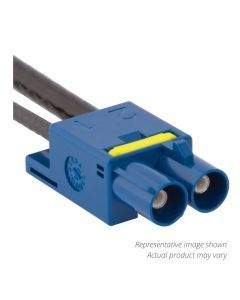 FAKRA GEN 2 Straight Crimp Plug RG-174 RG-188 RG-316 Times LMR-100A 50 Ohm Twin C Key Code