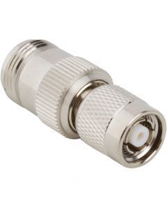 N-Type Jack to RP-TNC Plug Adapter 50 Ohm Straight