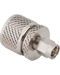 SMA Plug to UHF Plug Adapter 50 Ohm Straight