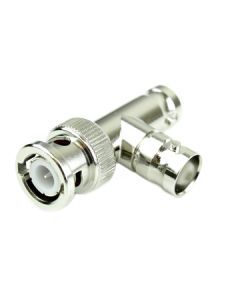 BNC T-Shape Adapter Jack-Jack-Plug 50 Ohm