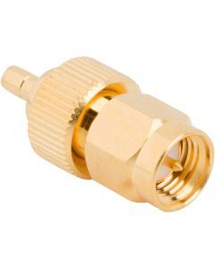 SMA Plug to SSMB Jack Adapter 50 Ohm Straight