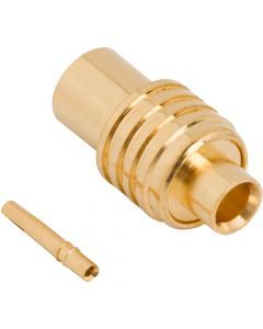 MCX Straight Solder Jack 0.085-inch Conformable 0.086-inch Conformable RG-405 50 Ohm