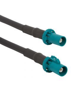 FAKRA Straight Plug to FAKRA Straight Plug RG-58 50 Ohm 1 Meter Z Key Code