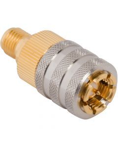 SMA Straight Jack to SMA Quick-Connect Plug Adapter 50 Ohm Straight