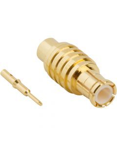 MCX Straight Solder Plug 0.085-inch Conformable 0.086-inch Conformable RG-405 50 Ohm