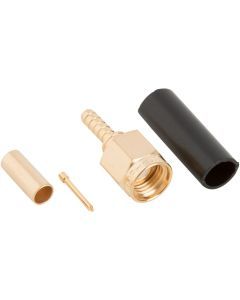 SMA Straight Crimp Plug RG-174 RG-188 RG-316 Times LMR-100A 50 Ohm