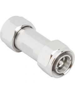 4.3-10 Plug to 4.3-10 Plug Adapter 50 Ohm Straight