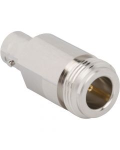 N-Type Jack to BNC Jack Adapter 75 Ohm Straight