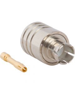 PSMP Straight Solder Plug 0.085-inch Conformable 0.086-inch Conformable RG-405 50 Ohm