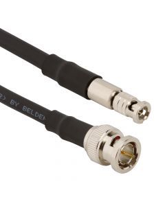 BNC Straight Plug to HD-BNC Straight Plug B4505R 75 Ohm 72 inches 12G