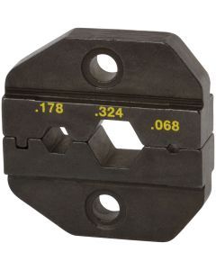 Die Set Hex Cavity Dimensions are 0.068 0.178 0.323