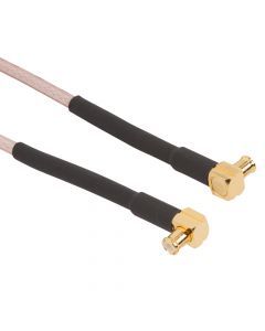 MCX Right Angle Plug to MCX Right Angle Plug RG-316DS 50 Ohm 1 M