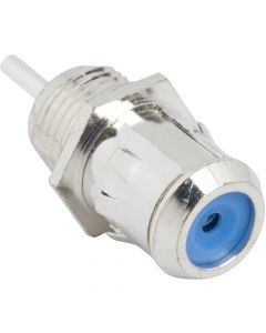 G-Type Straight Receptacle Jack Round Post Thread-in 75 Ohm
