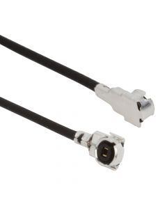 AMC Right Angle Plug to AMC Right Angle Plug 0.81 mm 50 Ohm 150 mm