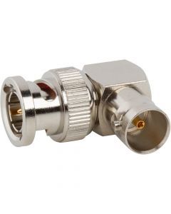 BNC Jack to BNC Plug Adapter 75 Ohm Right Angle