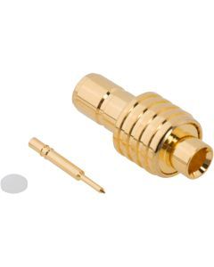 SMB Straight Solder Jack RG-405 0.086-inch Conformable 50 Ohm