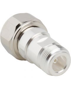 N-Type Jack to 4.1-9.5 Plug Adapter 50 Ohm Straight