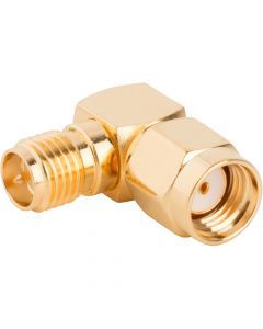 RP-SMA Jack to RP-SMA Plug Adapter 50 Ohm Right Angle