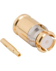 SMP Straight Solder Plug 0.047-inch Conformable 50 Ohm
