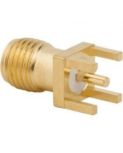 SMA PCB Through Hole Straight Jack 50 Ohm