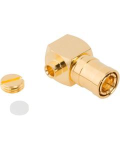 SMB Right Angle Solder Plug RG-405 0.086-inch Conformable 50 Ohm