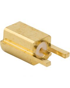 MMCX Straight PCB Jack End Launch 50 Ohm