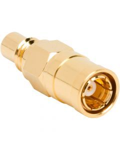 SMB Plug to SMC Jack Adapter 50 Ohm Straight