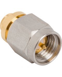 SMA Straight Solder Plug 0.141-inch Conformable RG-402 Times Tflex 402 50 Ohm High Frequency