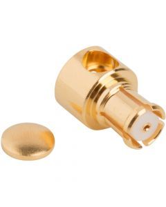SMP Right Angle Solder Plug 0.085-inch Conformable 0.086-inch Conformable RG-405 50 Ohm