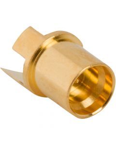 SMP Straight PCB Limited Detent Jack End Launch 50 Ohm