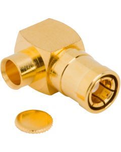 SMB Right Angle Solder Plug RG-402 0.141-inch Conformable 50 Ohm