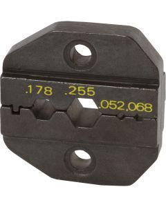 Die Set Hex Cavity Dimensions are 0.052 0.068 0.178 0.254