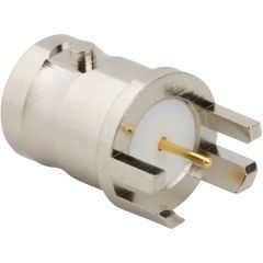 BNC Straight PCB Jack End Launch 75 Ohm