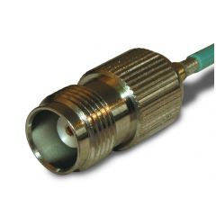 TNC Straight Solder Jack 0.085-inch Conformable 0.086-inch Conformable RG-405 50 Ohm