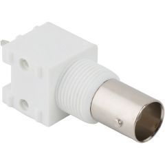 BNC Straight PCB Jack Through Hole Bulkhead Rear Mount 75 Ohm Isolated