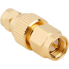SMA Plug to SMC Plug Adapter 50 Ohm Straight