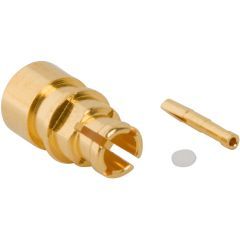 SMPM Straight Solder Plug 0.047-inch Conformable 50 Ohm