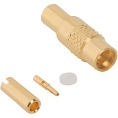 MMCX Straight Solder Jack 0.047-inch Conformable 50 Ohm