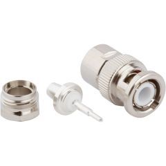 BNC Straight Clamp Plug RG-59 RG-62 50 Ohm