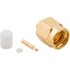 SMA Straight Solder Plug RG-405 0.086-inch Conformable 50 Ohm
