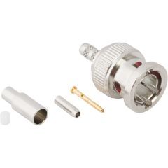 BNC Straight Crimp Plug Mogami 30AWG 50 Ohm