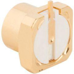 SMP Straight PCB Smooth Bore Jack Surface Mount 50 Ohm