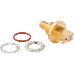 SMA PCB Through Hole Right Angle Jack Bulkhead 50 Ohm IP67 ARC