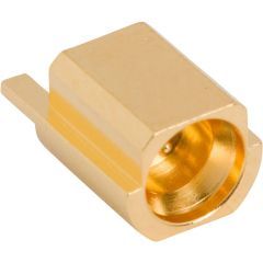 SMPM Straight PCB Smooth Bore Jack End Launch 50 Ohm Tape and Reel