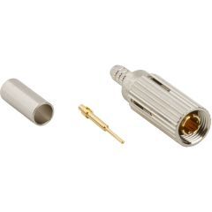 1.0-2.3 Straight Crimp Plug RG-179 Belden 179DT 50 Ohm
