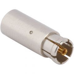 PSMP Straight Solder Plug 0.141-inch Conformable RG-402 Times Tflex 402 50 Ohm