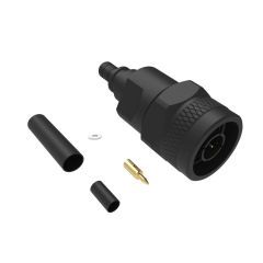 zkm ☆ N-Type Right Angle Crimp Plug RG-8 RG-213 RG-225 50 Ohm | 172176