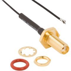 ロマネアース SMA Jack to TNC Jack Adapter 50 Ohm Straight Bulkhead IP67